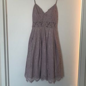 ASOS Chi Chi London Cami Strap Midi Dress in Lace